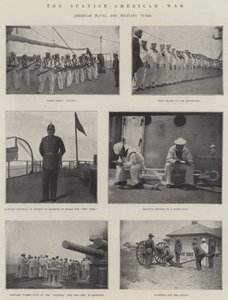The Spanish-American War, American Naval and Military Types by English Photographer