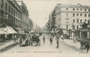 The Strand from Charing Cross, London by English Photographer