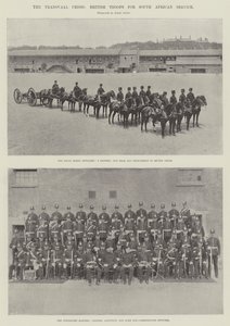 The Transvaal Crisis, British Troops for South African Service by English Photographer