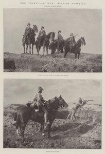 The Transvaal War, Hussars Scouting