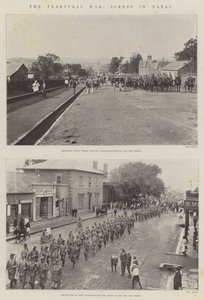 The Transvaal War, Scenes in Natal
