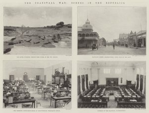The Transvaal War, Scenes in the Republics