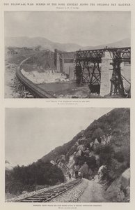 The Transvaal War, Scenes of the Boer Retreat along the Delagoa Bay Railway by English Photographer