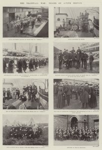 The Transvaal War, Troops on Active Service
