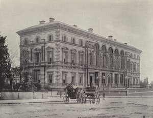 The Treasury Buildings, Melbourne by English Photographer