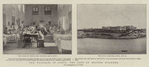 The Troubles in Crete, the Care of British Wounded by English Photographer