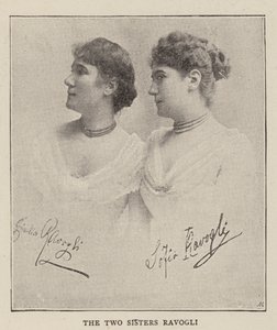 The Two Sisters Ravogli by English Photographer