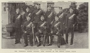 The Venezuela Border Trouble, some Officers of the British Guiana Police
