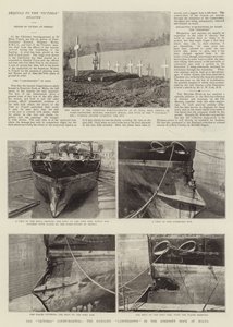 The Victoria Court-Martial, the Damaged Camperdown in the Somerset Dock at Malta by English Photographer