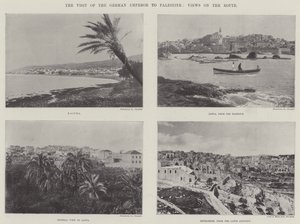 The Visit of the German Emperor to Palestine, Views on the Route by English Photographer