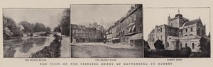 The Visit of the Princess Henry of Battenberg to Romsey by English Photographer