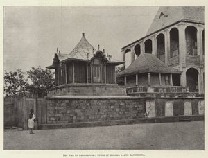 The War in Madagascar, Tombs of Radama I and Rasoherina by English Photographer