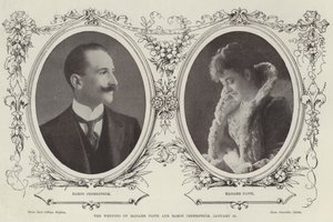 The Wedding of Madame Patti and Baron Cederstrom, 25 January by English Photographer