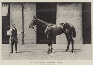 The Winner of the Derby, Lord Roseberys Sir Visto by English Photographer