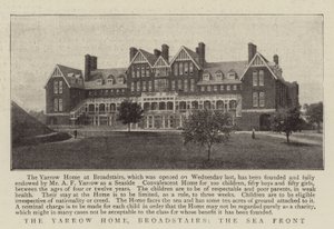 The Yarrow Home, Broadstairs, the Sea Front by English Photographer