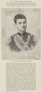 The Young King Alexander of Serbia by English Photographer
