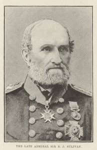 The late Admiral Sir B J Sulivan by English Photographer