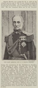 The late Admiral Sir G T Phipps Hornby