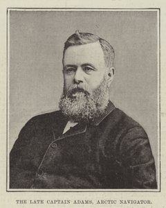 The Late Captain Adams, Arctic Navigator by English Photographer