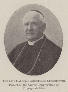 The late Cardinal Miescelaus Ledochowski, Prefect of the Sacred Congregation de Propaganda Fide by English Photographer