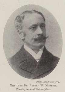 The late Dr Alfred W Momerie, Theologian and Philosopher by English Photographer