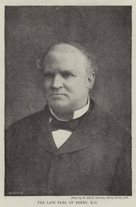 The late Earl of Derby, KG by English Photographer