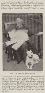 The late Earl of Mexborough