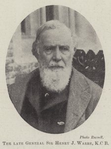 General Sir Henry J Warre, KCB by English Photographer
