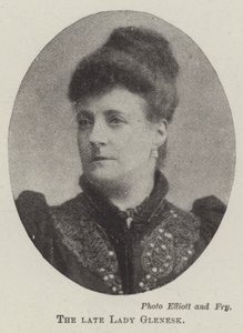 The late Lady Glenesk by English Photographer