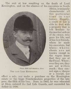 The Late Lord Kensington