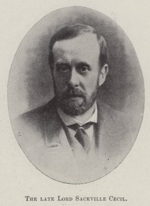 The late Lord Sackville Cecil by English Photographer