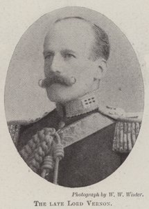 The Late Lord Vernon by English Photographer
