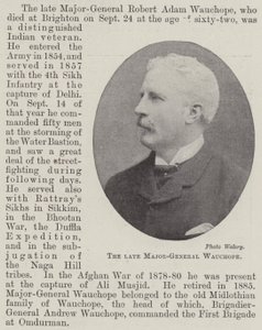 The late Major-General Wauchope by English Photographer