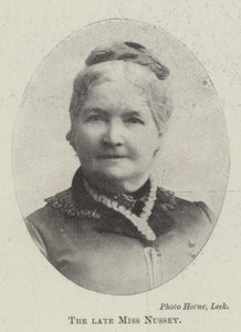 The Late Miss Nussey by English Photographer