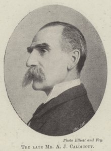 The Late Mr. A. J. Caldicott by English Photographer