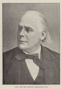 The Late Mr Charles Bradlaugh, MP by English Photographer