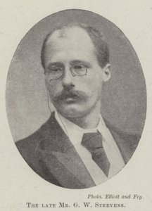 The late Mr G W Steevens by English Photographer
