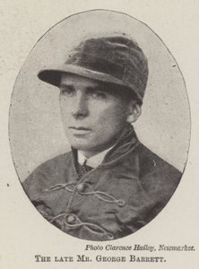 The late Mr George Barrett by English Photographer