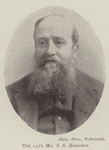 The Late Mr J S Hodgson by English Photographer