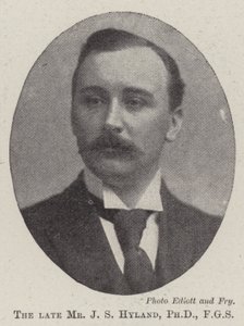 The Late Mr. J. S. Hyland, PhD, FGS by English Photographer