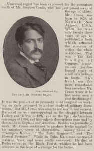 The late Mr Stephen Crane