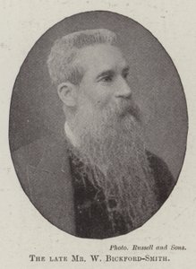 The Late Mr W Bickford-Smith by English Photographer