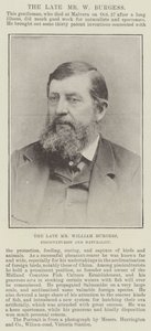 The Late Mr William Burgess, Pisciculturist and Naturalist