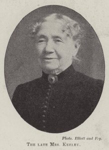 The Late Mrs Keeley by English Photographer