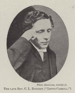 The Late Reverend C L Dodgson, Lewis Carroll by English Photographer