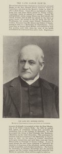 The Late Reverend Richard Elwyn, Master of Charterhouse School and Canon of Canterbury by English Photographer