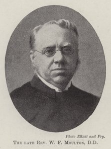 The late Reverend W F Moulton, DD by English Photographer