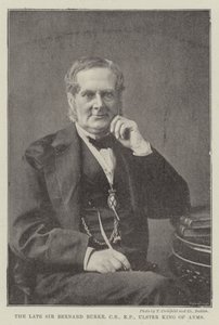 The late Sir Bernard Burke, CB, KP, Ulster King of Arms by English Photographer