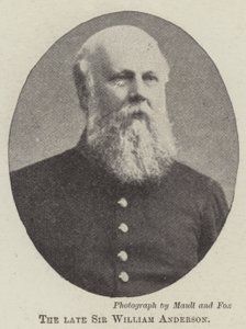 The Late Sir William Anderson by English Photographer