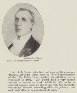 The Late Superintendent Foster by English Photographer